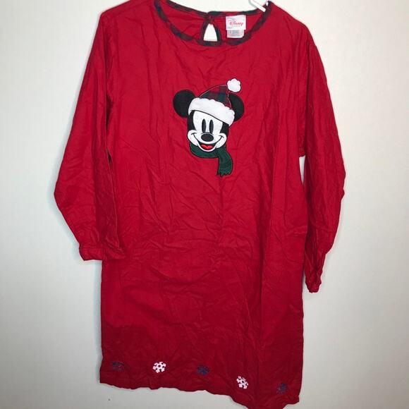 Disney Store Mickey Mouse Christmas Nightgown - Picture 1 of 7